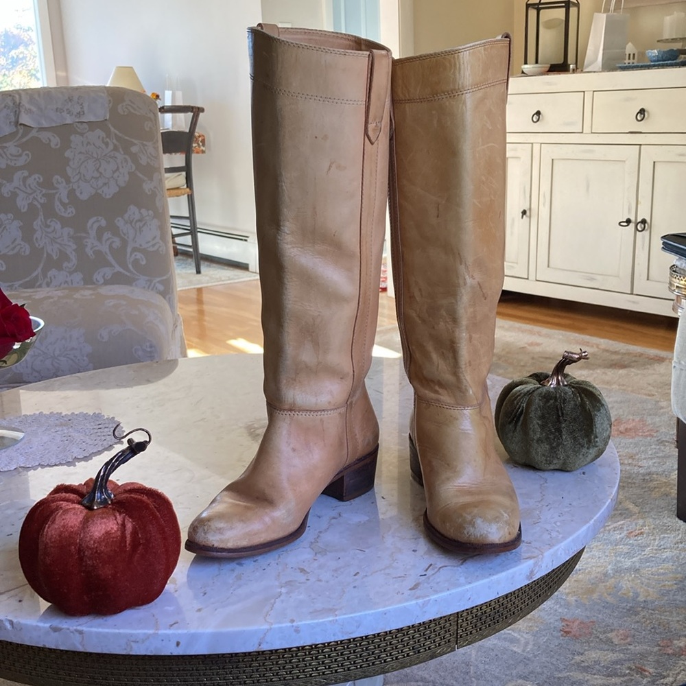 WOMENS VINTAGE LEATHER BOOTS
